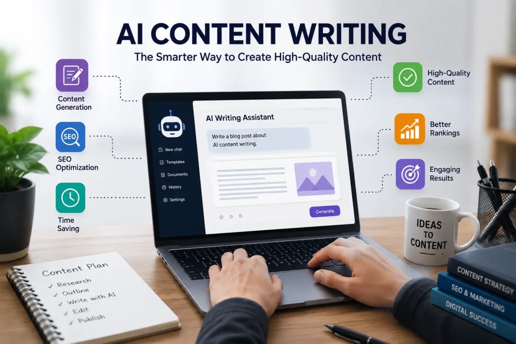 AI content writing
