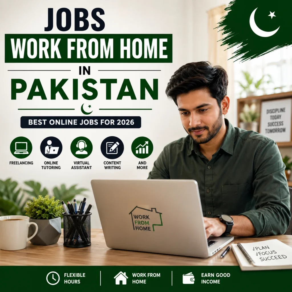Jobs Work From Home in Pakistan